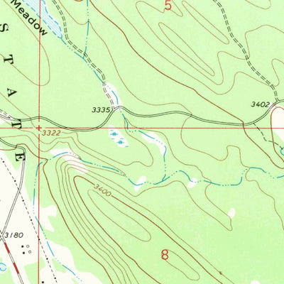 United States Geological Survey Olney, MT (1966, 24000-Scale) digital map
