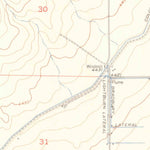 United States Geological Survey Olney Springs, CO (1954, 24000-Scale) digital map