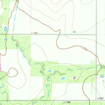United States Geological Survey Olney, TX (1964, 24000-Scale) digital map
