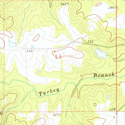 United States Geological Survey Oloh, MS (1974, 24000-Scale) digital map