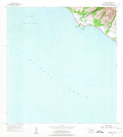 United States Geological Survey Olowalu, HI (1955, 24000-Scale) digital map