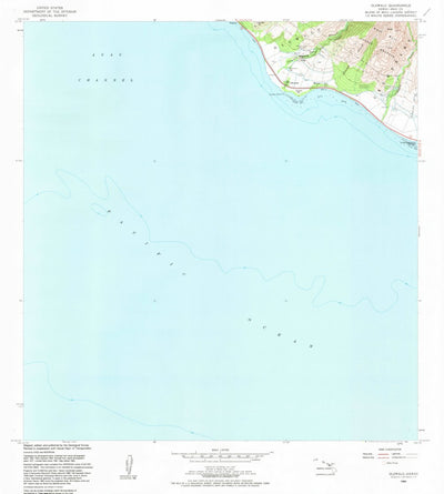 United States Geological Survey Olowalu, HI (1983, 24000-Scale) digital map
