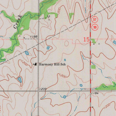 United States Geological Survey Olpe, KS (1973, 24000-Scale) digital map