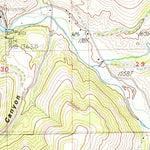 United States Geological Survey Olsen Canyon, WA (1985, 24000-Scale) digital map