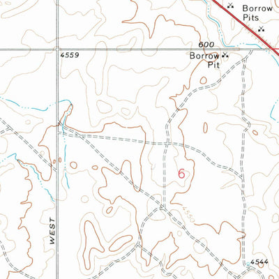 United States Geological Survey Olsen, ID (1973, 24000-Scale) digital map