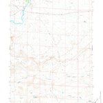 United States Geological Survey Olsen Ranch, WY (1964, 24000-Scale) digital map