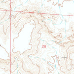 United States Geological Survey Olsen Ranch, WY (1964, 24000-Scale) digital map
