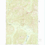 United States Geological Survey Olson Peak, MT (1968, 24000-Scale) digital map