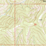 United States Geological Survey Olson Peak, MT (1968, 24000-Scale) digital map