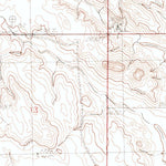United States Geological Survey Olsonville SE, SD (1982, 24000-Scale) digital map