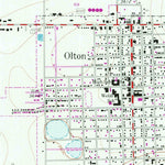 United States Geological Survey Olton, TX (1963, 24000-Scale) digital map
