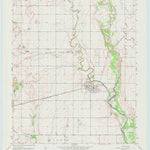 United States Geological Survey Olustee, OK (1964, 24000-Scale) digital map