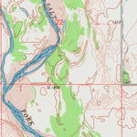 United States Geological Survey Olustee, OK (1964, 24000-Scale) digital map