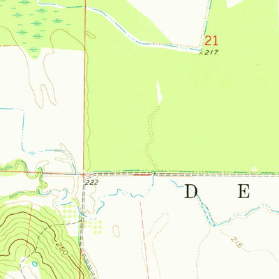 United States Geological Survey Olyphant, AR (1962, 24000-Scale) digital map
