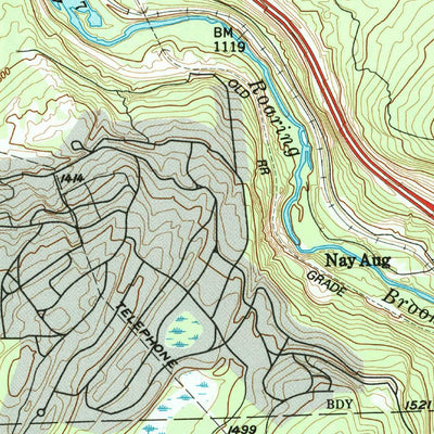 United States Geological Survey Olyphant, PA (1994, 24000-Scale) digital map