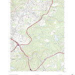 United States Geological Survey Olyphant, PA (2023, 24000-Scale) digital map