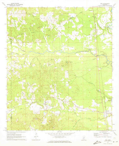 United States Geological Survey Oma, MS (1971, 24000-Scale) digital map