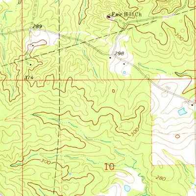 United States Geological Survey Oma, MS (1971, 24000-Scale) digital map