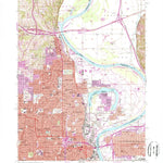 United States Geological Survey Omaha North, NE-IA (1956, 24000-Scale) digital map
