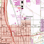 United States Geological Survey Omaha North, NE-IA (1956, 24000-Scale) digital map