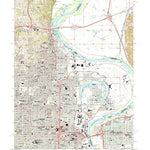 United States Geological Survey Omaha North, NE-IA (1994, 24000-Scale) digital map