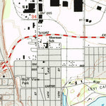 United States Geological Survey Omaha North, NE-IA (1994, 24000-Scale) digital map