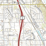 United States Geological Survey Omaha South, NE (2021, 24000-Scale) digital map