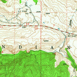 United States Geological Survey Omak Lake, WA (1953, 62500-Scale) digital map