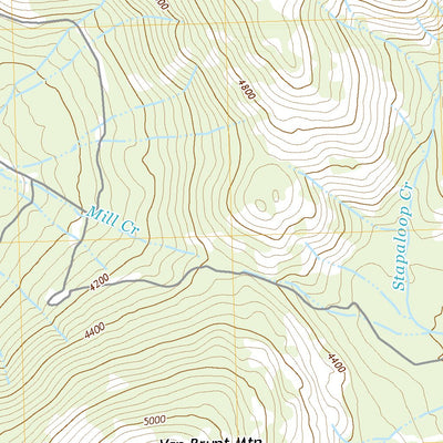 United States Geological Survey Omak Mountain, WA (2020, 24000-Scale) digital map