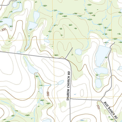 United States Geological Survey Omega, GA (2020, 24000-Scale) digital map