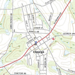 United States Geological Survey Omega, GA (2020, 24000-Scale) digital map