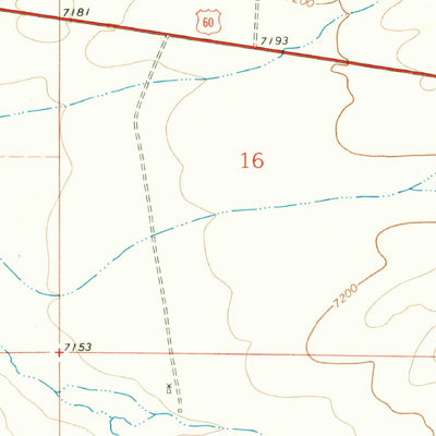 United States Geological Survey Omega, NM (1967, 24000-Scale) digital map