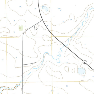 United States Geological Survey Omemee, ND (2020, 24000-Scale) digital map