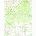 United States Geological Survey Omer SW, MI (1968, 24000-Scale) digital map
