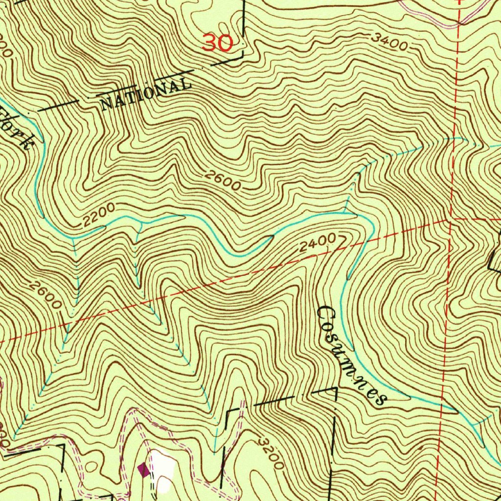 Omo Ranch Omo Ranch, CA (1952, 24000-Scale) Map by United States Geological ...
