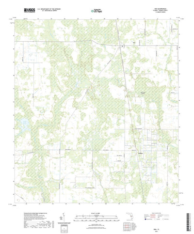 United States Geological Survey Ona, FL (2021, 24000-Scale) digital map
