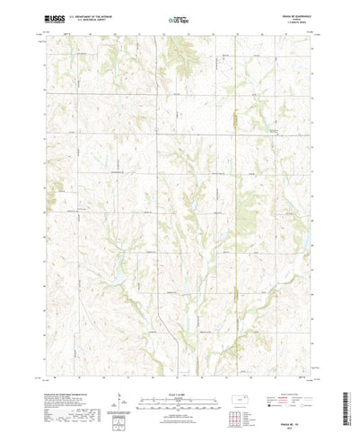 United States Geological Survey Onaga NE, KS (2022, 24000-Scale) digital map