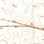 United States Geological Survey Onaka SW, SD (1952, 24000-Scale) digital map