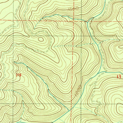 United States Geological Survey Onalaska NW, WA (1985, 24000-Scale) digital map