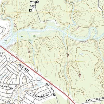 United States Geological Survey Onalaska, TX (2022, 24000-Scale) digital map