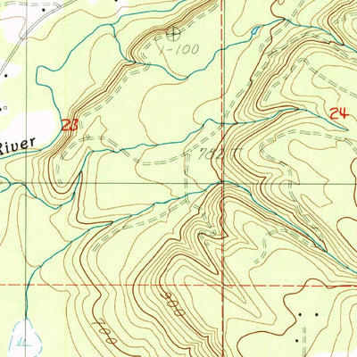 United States Geological Survey Onalaska, WA (1984, 24000-Scale) digital map