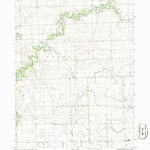 United States Geological Survey Onarga East, IL (1986, 24000-Scale) digital map