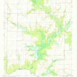 United States Geological Survey One Horse Store, AR (1972, 24000-Scale) digital map
