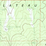 United States Geological Survey One Toe Ridge, AZ (1985, 24000-Scale) digital map