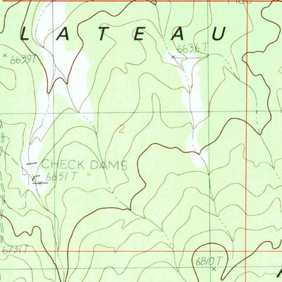 United States Geological Survey One Toe Ridge, AZ (1985, 24000-Scale) digital map