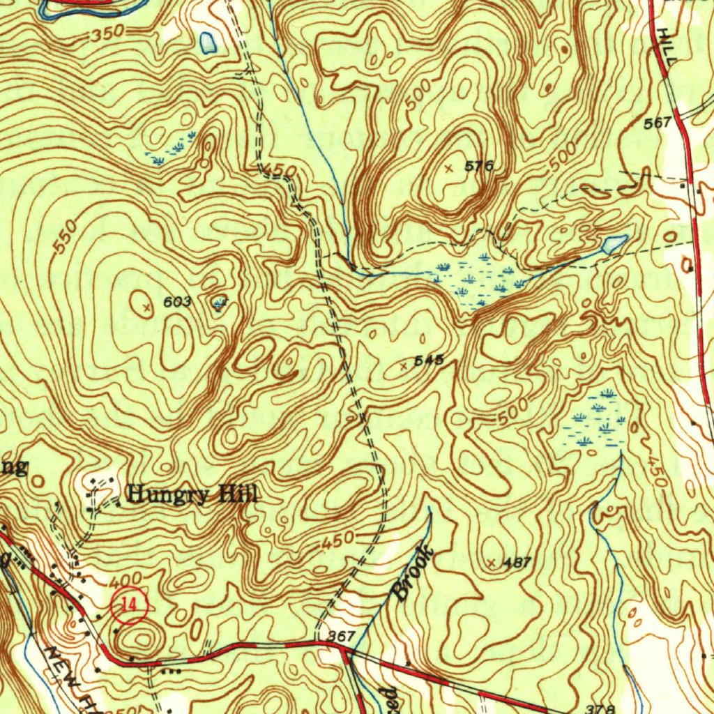Oneco, CT-RI (1944, 31680-Scale) Map by United States Geological Survey ...
