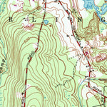 United States Geological Survey Oneco, CT-RI (1953, 24000-Scale) digital map