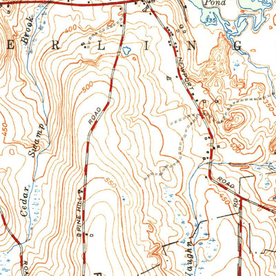 United States Geological Survey Oneco, CT-RI (1953, 31680-Scale) digital map