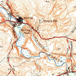 United States Geological Survey Oneco, CT-RI (1953, 31680-Scale) digital map