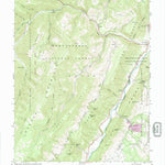 United States Geological Survey Onego, WV (1968, 24000-Scale) digital map